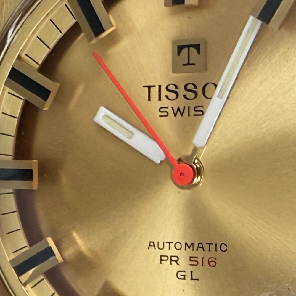 Tissot516GLgolddialdetail